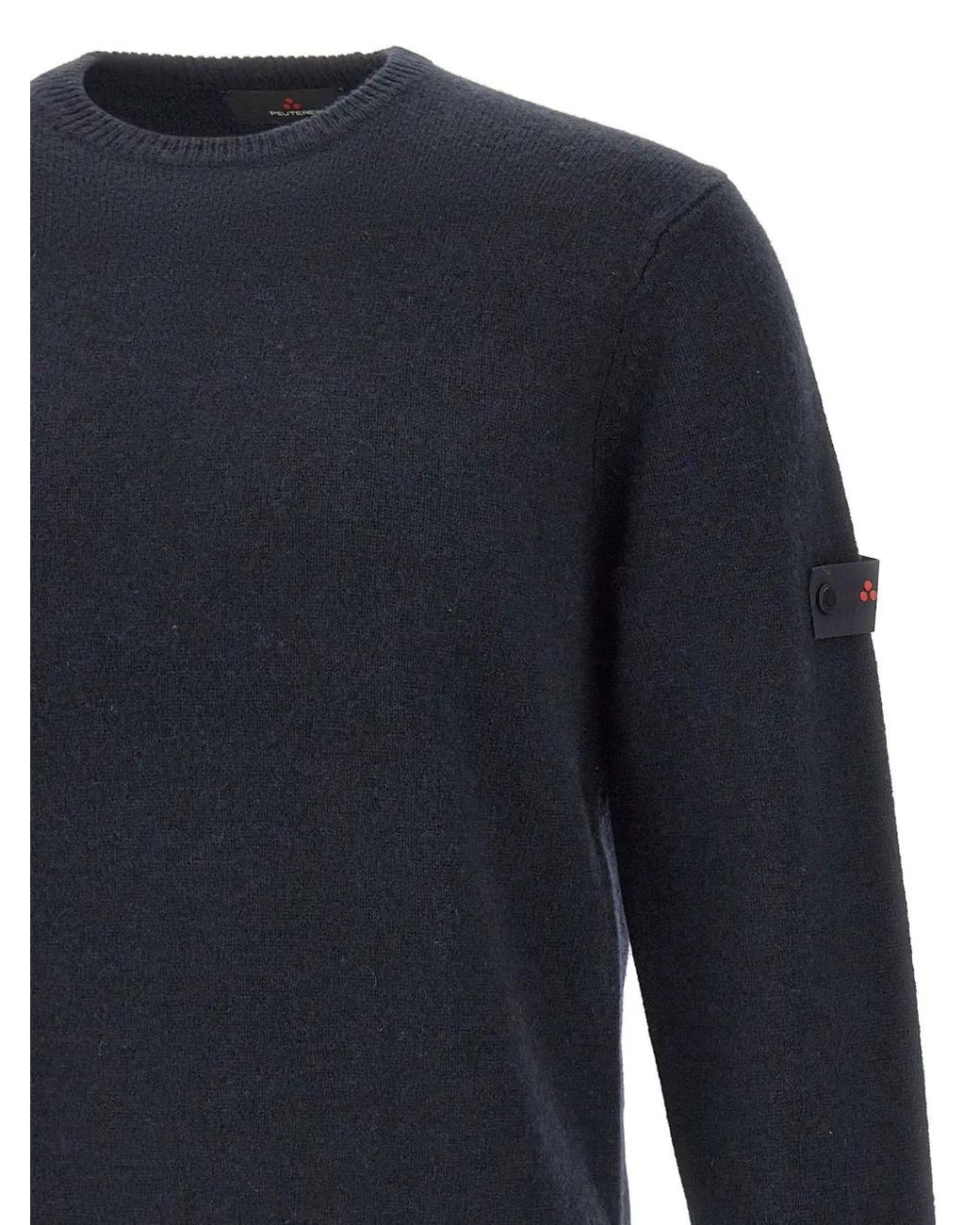 Peuterey Pullover Mit Logo-Patch in Blue für Herren