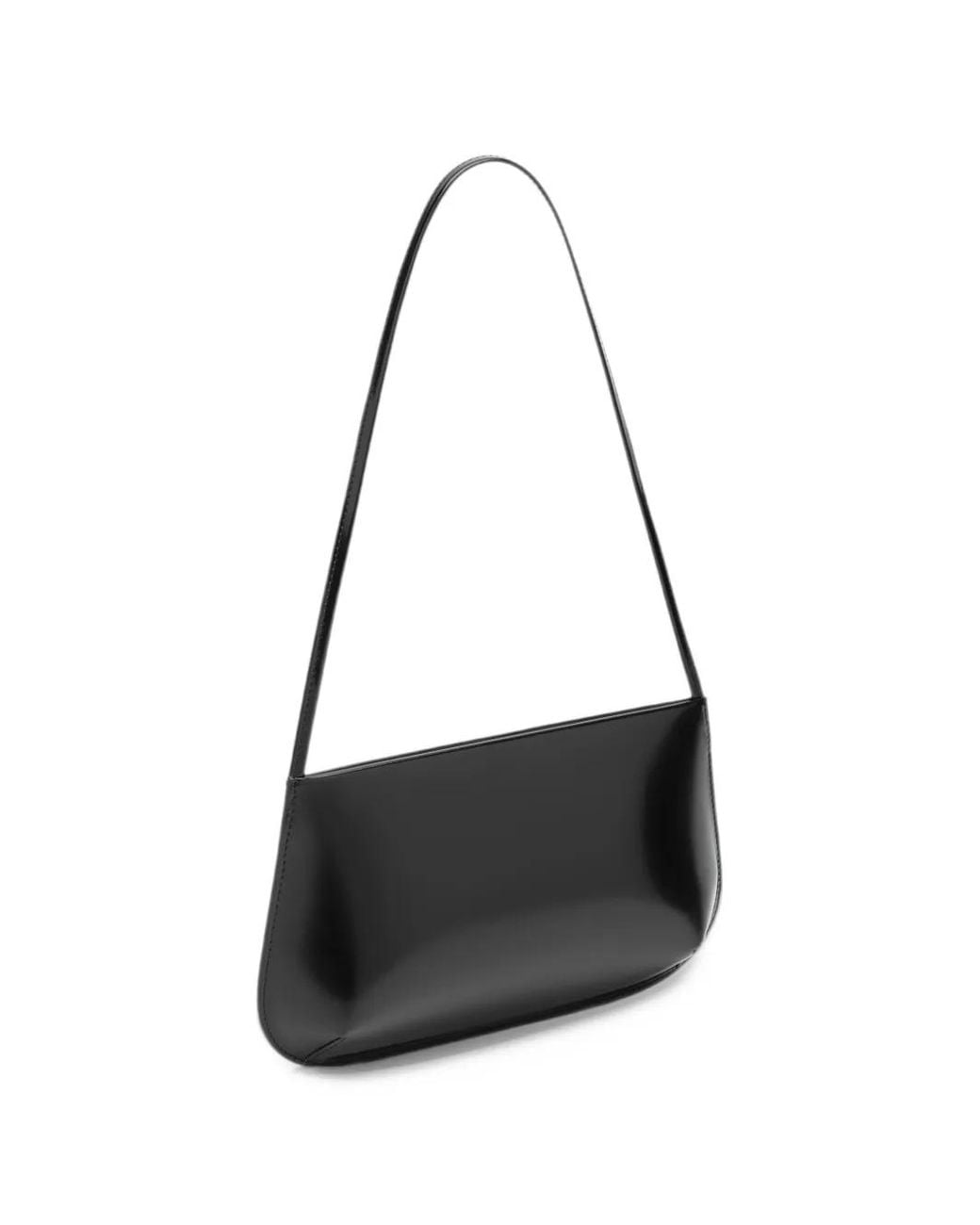 Faune Sign Faune Bra Polished Leather Tote Bag in Black | Lyst