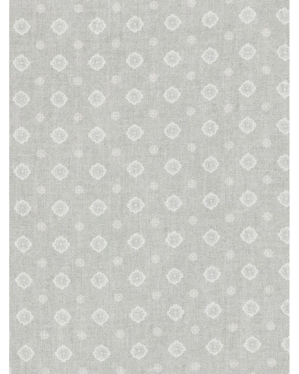 Eleventy Gray Printed Pocket Square for men