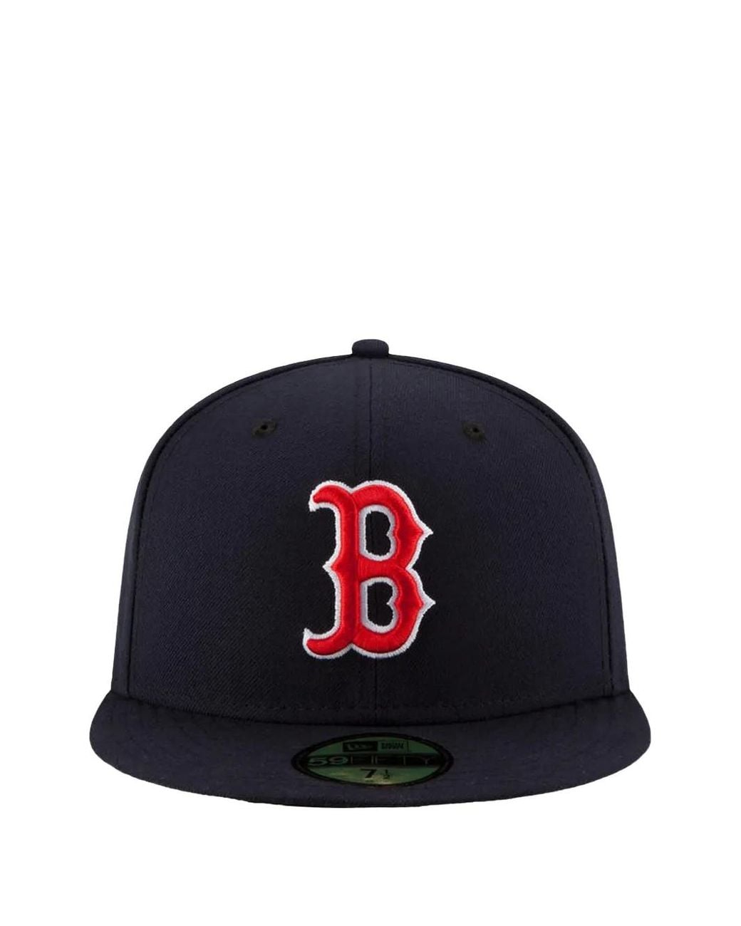 KTZ Blue 59Fifty Boston Sox Cap for men