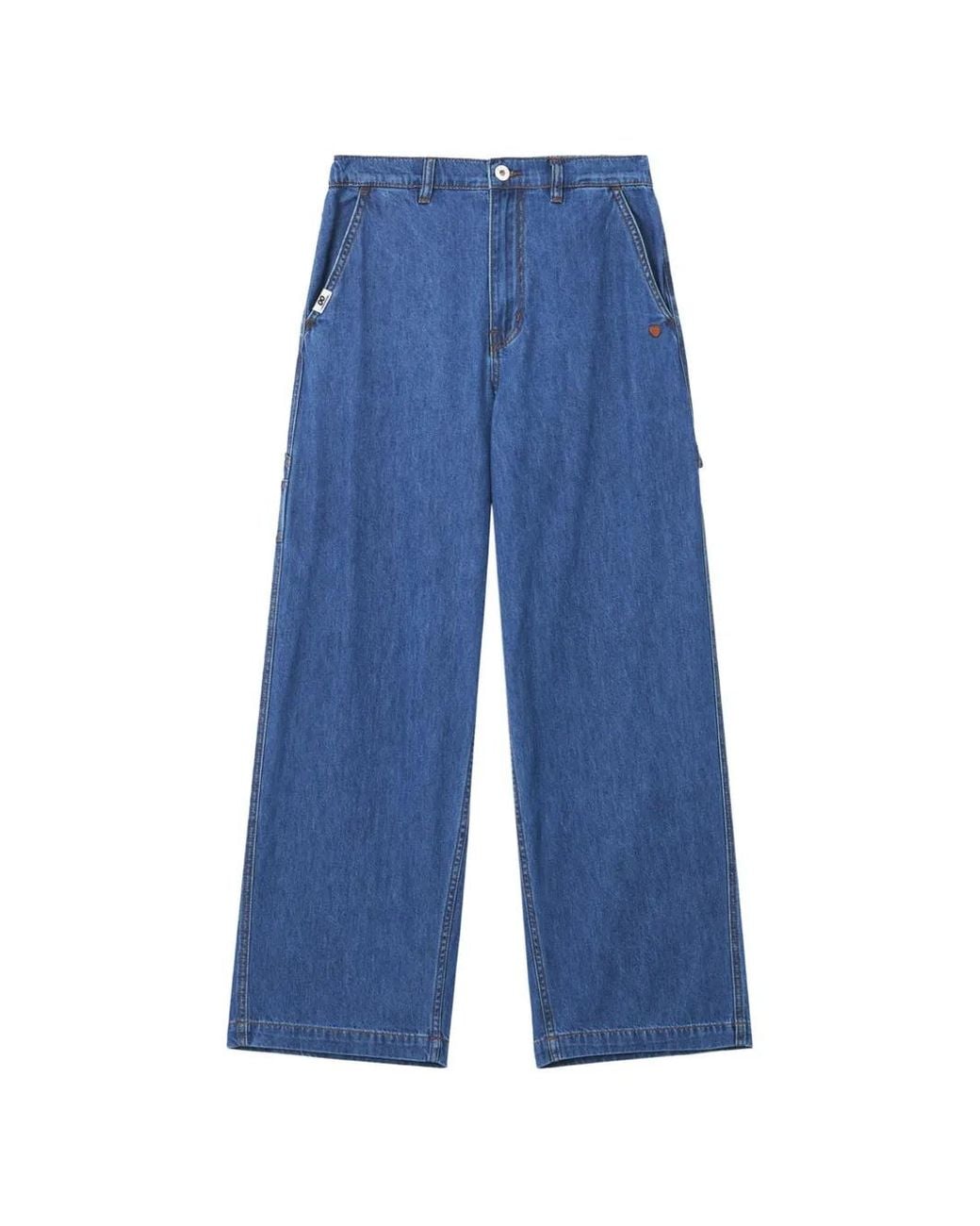 Chocoolate Blue Straight-Leg Carpenter Jeans