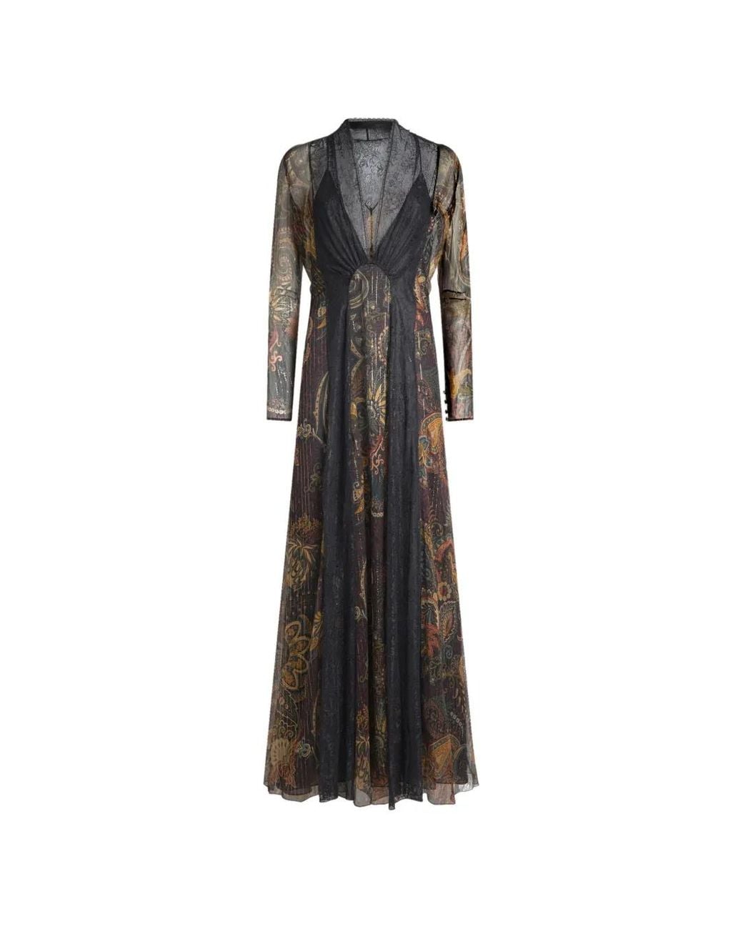 Etro White Long Dress