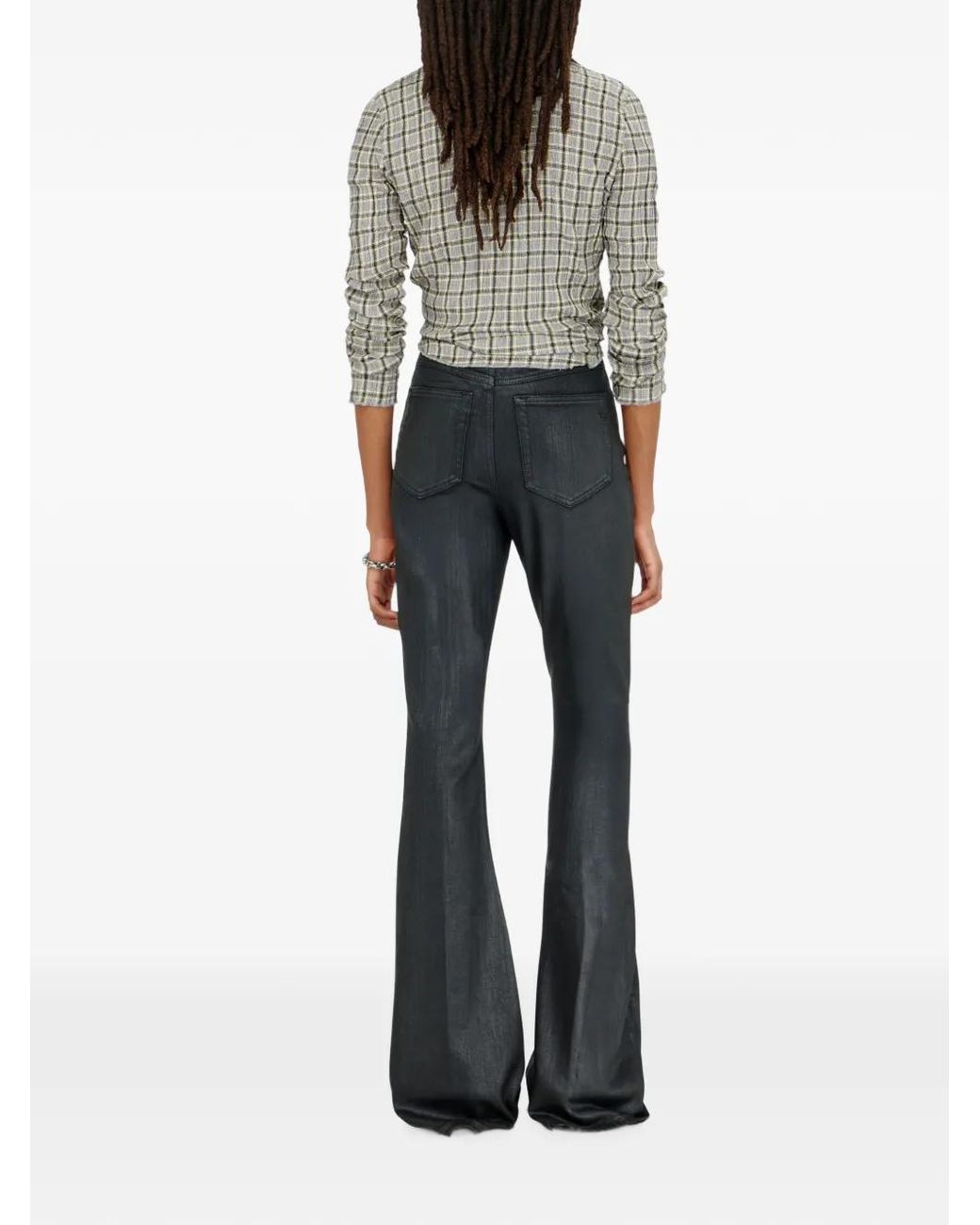 DIESEL Black Jean Bootcut Taille Haute 1973 D-Part