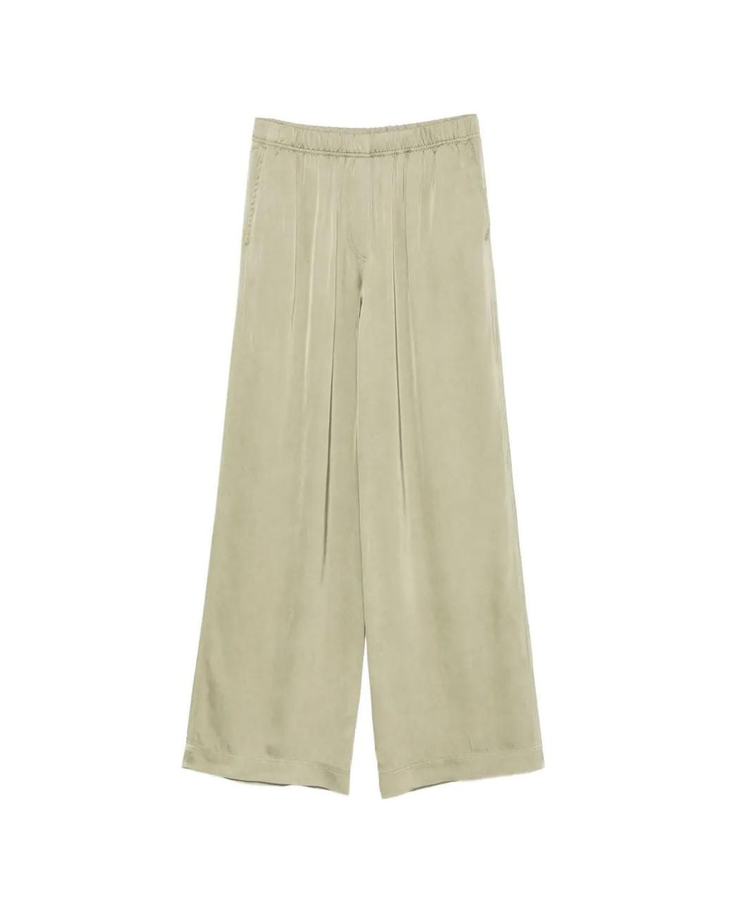 Christian Wijnants Green Pitola Elasticated Wide-Leg Trousers