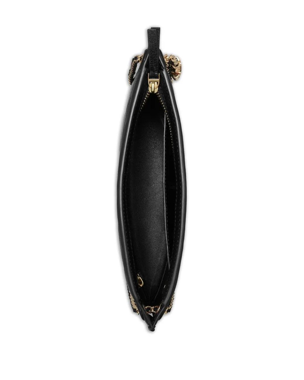 Tory Burch Black Fleming Pochette, One Size