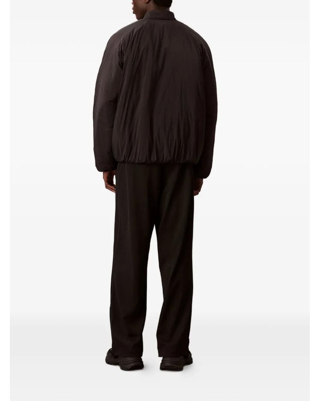 Calvin Klein Black Commuter Bomber Jacket for men
