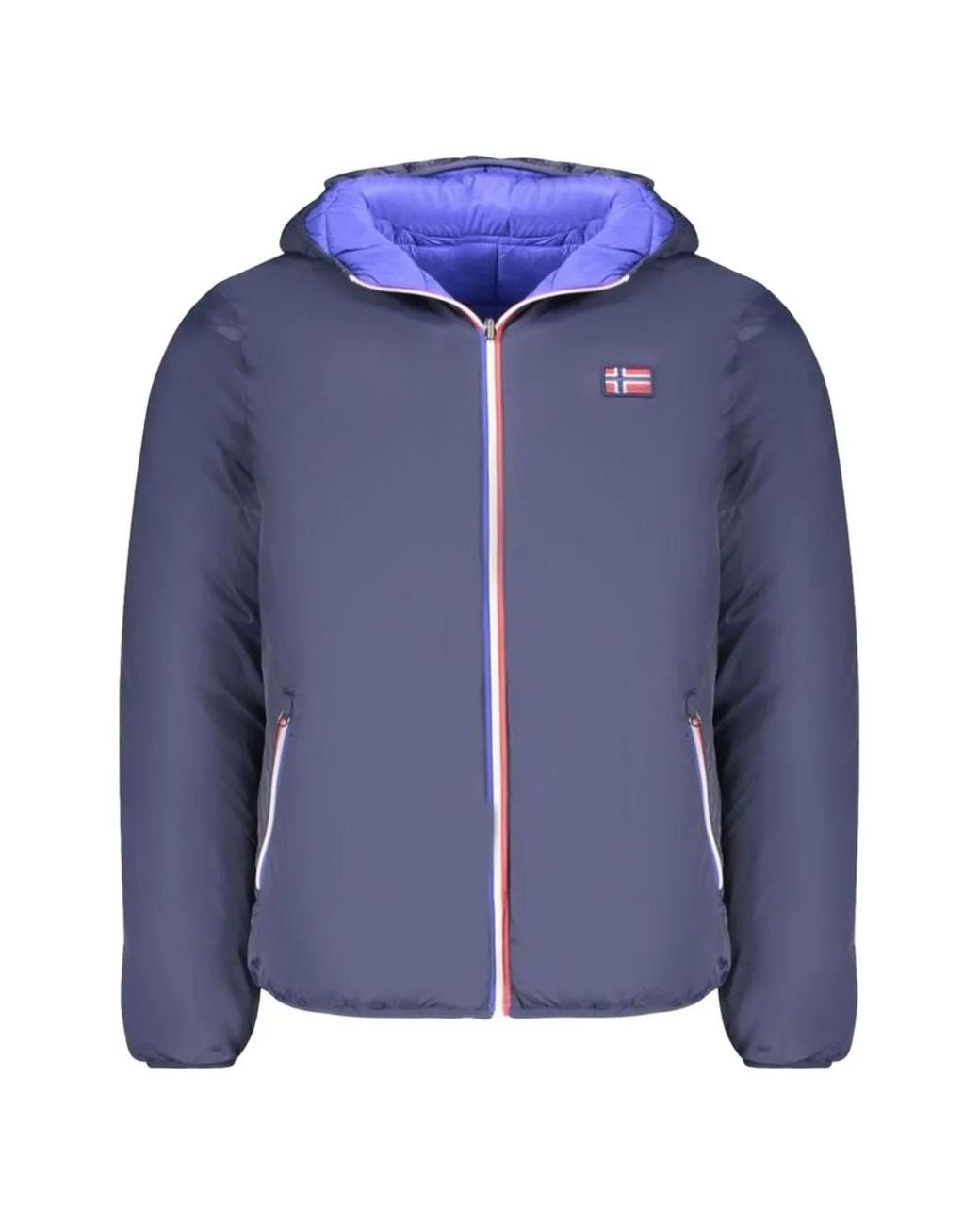 Norway 1963 Blue Reversible Padded Jacket for men