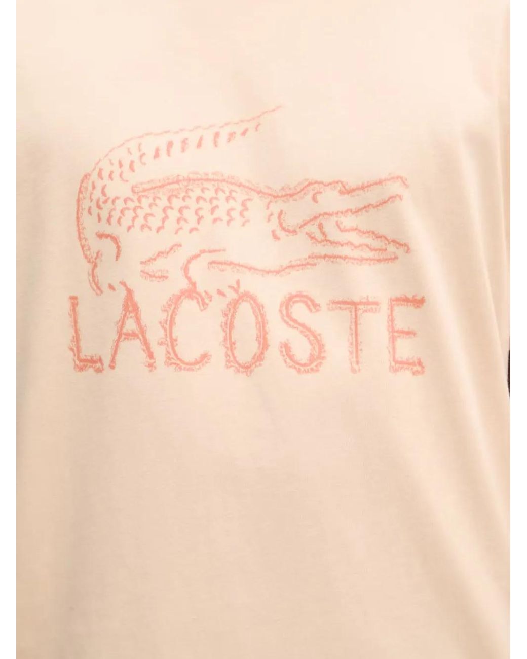 Lacoste Blue T-Shirt À Logo Imprimé for men