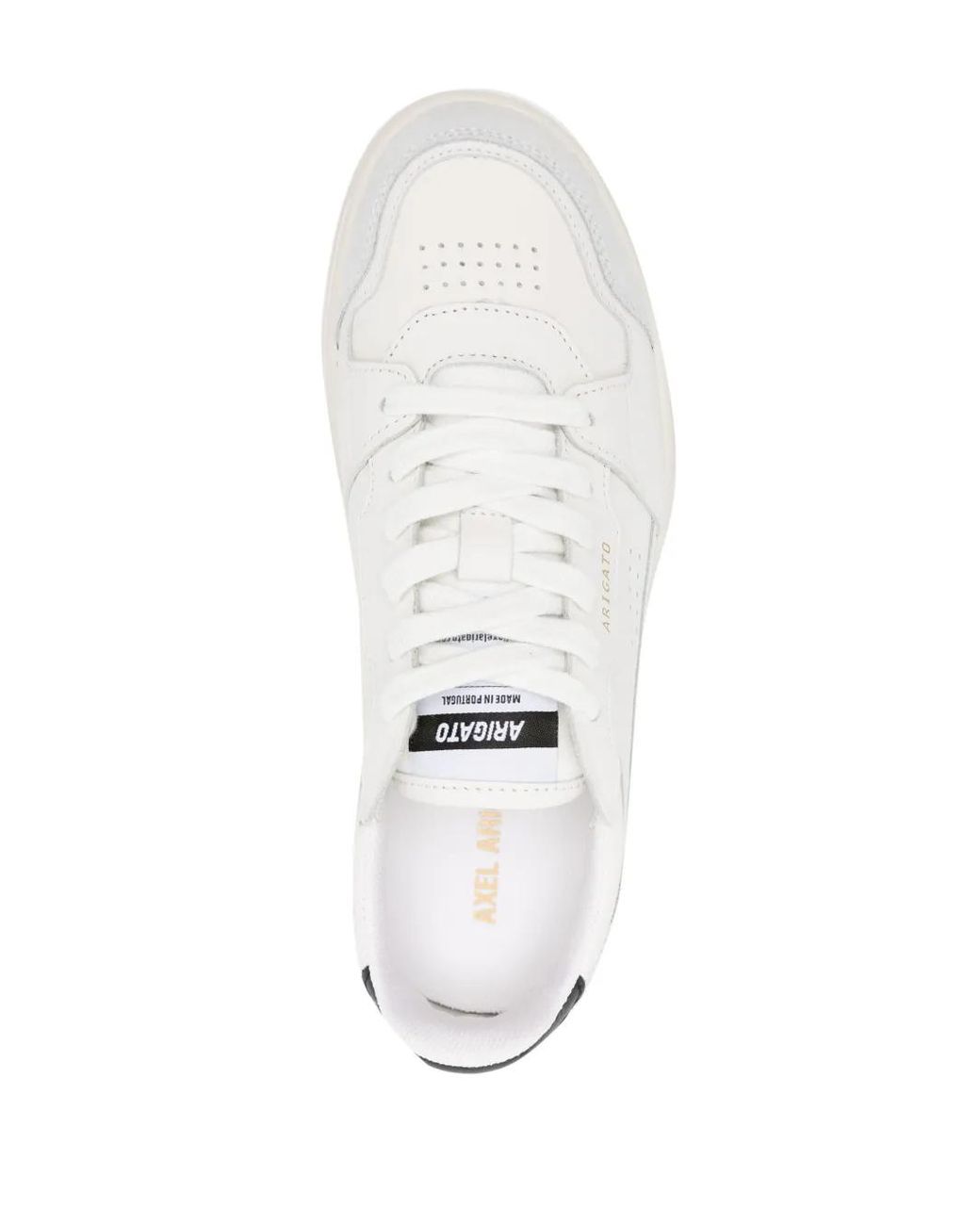 Axel Arigato White Dice Leather Sneakers
