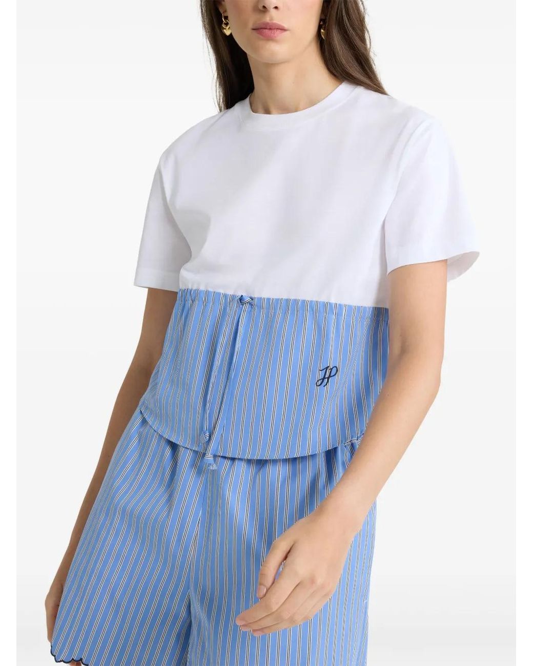 Patou White Hybrid T-Shirt