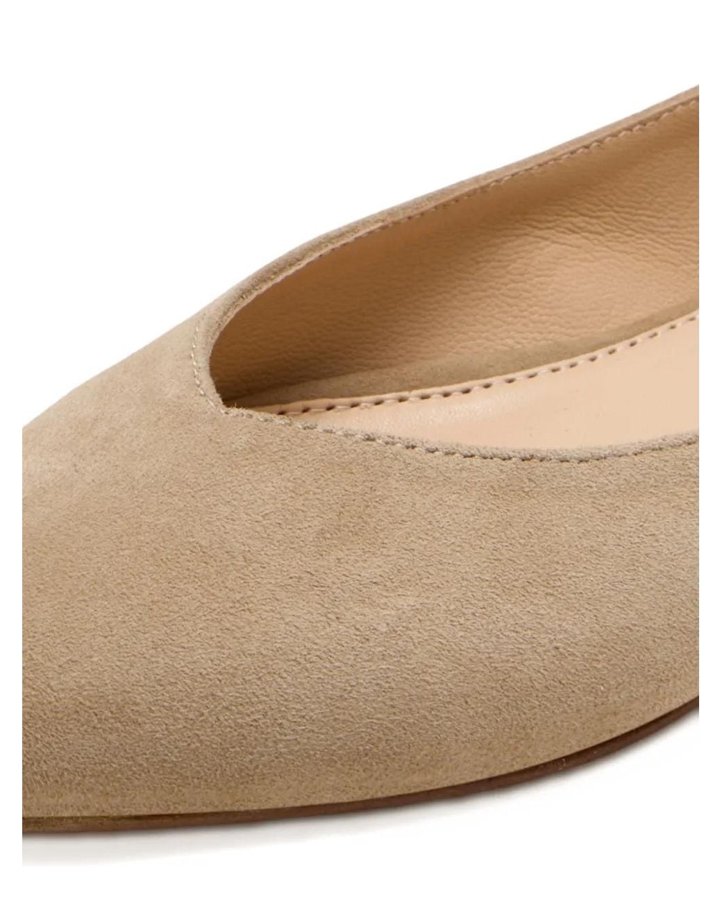 House Of Ballerinas White Michelle Pointed Ballet Flats