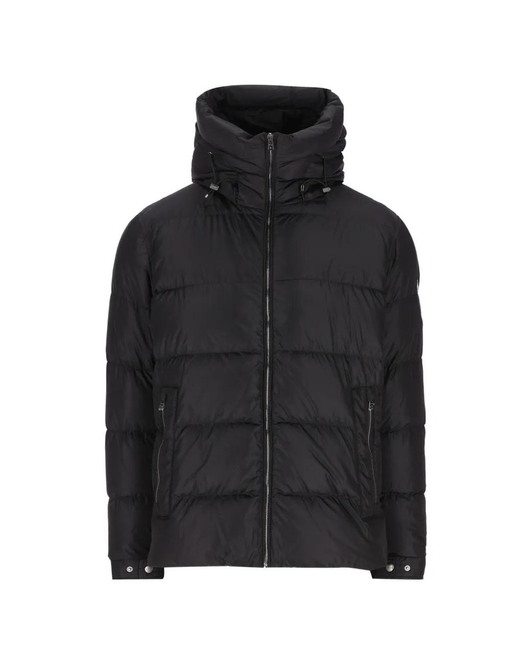 Herno Black Puffer Jacket for men