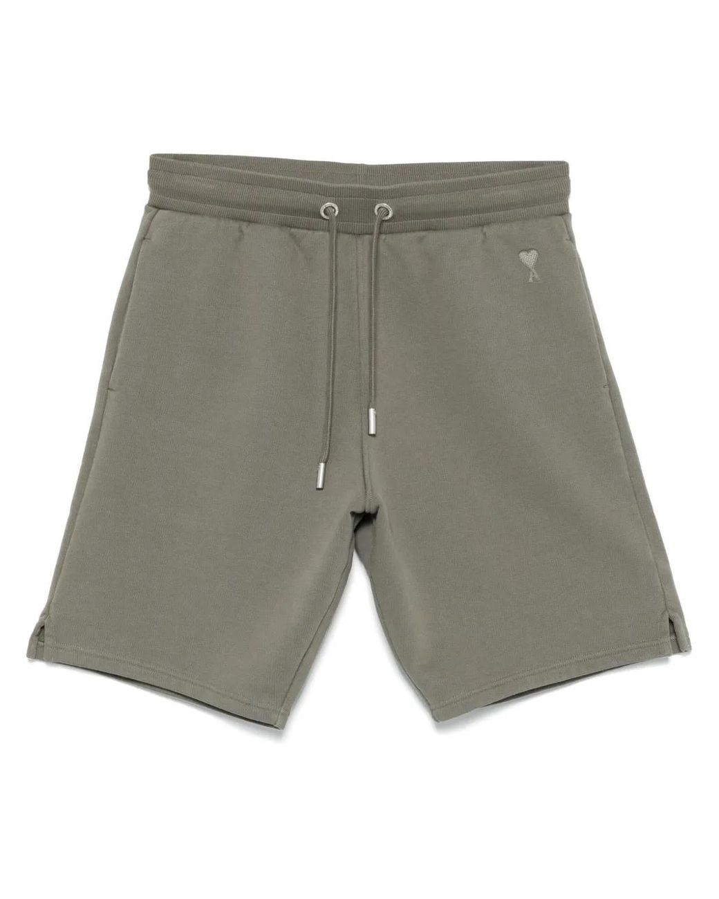 AMI Gray Nickel De Coeur Short for men