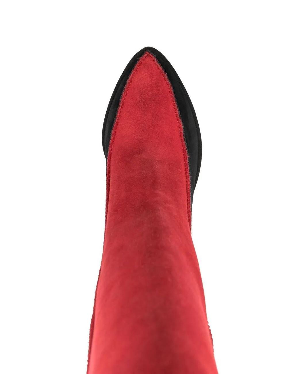 Ugg Red X Tschabalala Fatale Two-Tone Boots