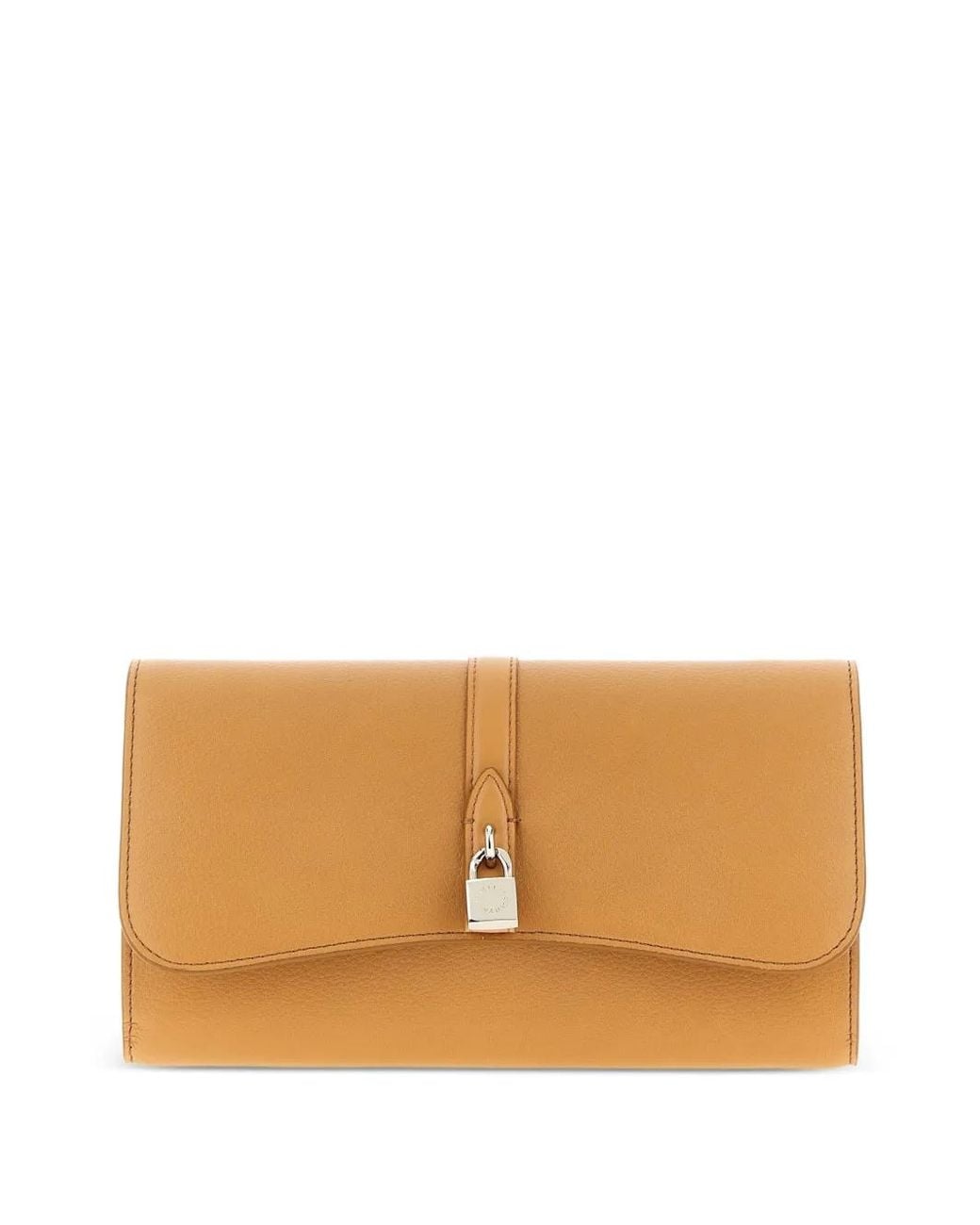 Stella McCartney Orange Ryder Flap Crossbody Bag