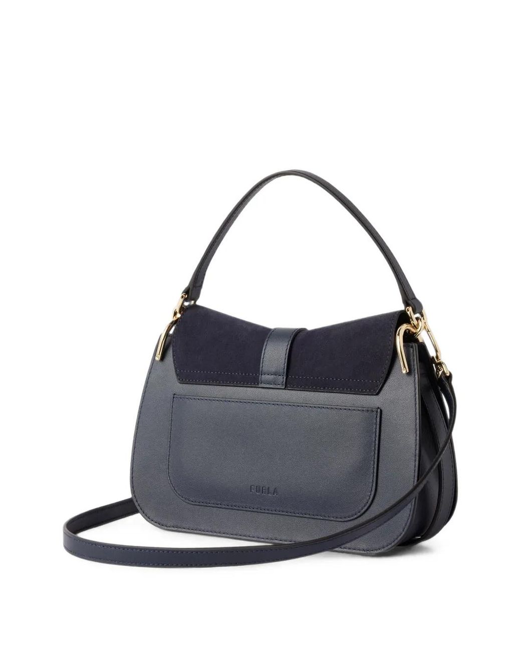 Furla Blue Flow Top Handle Bag M
