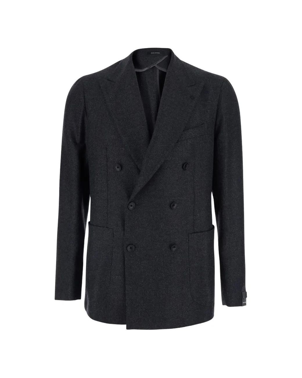 Tagliatore Blue Blazer Monte Carlo À Boutonnière Croisée for men