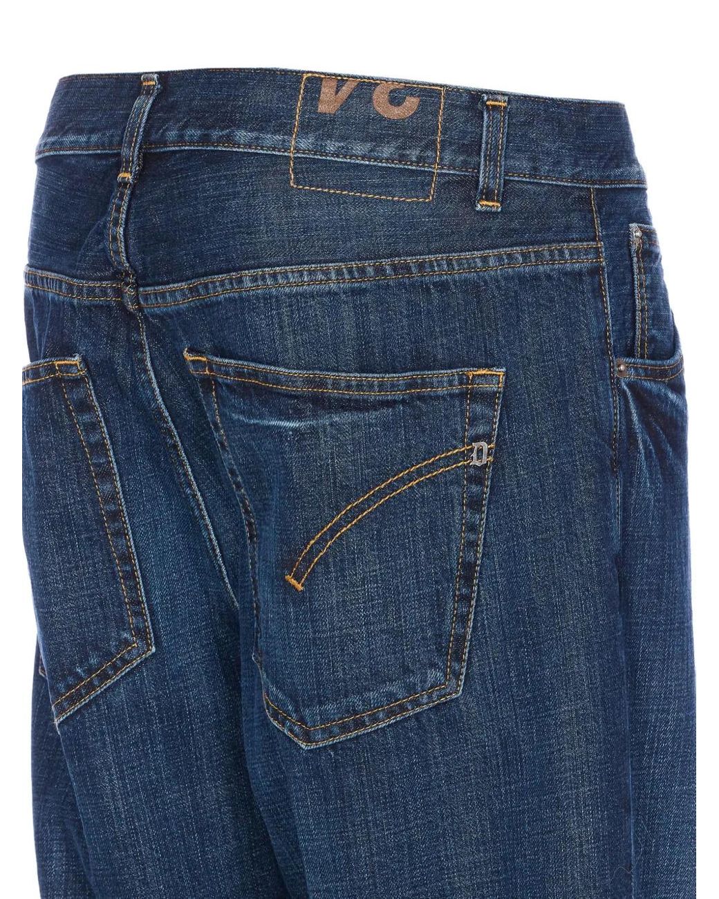 Vaqueros Con Cinco Bolsillos Dondup de hombre de color Blue