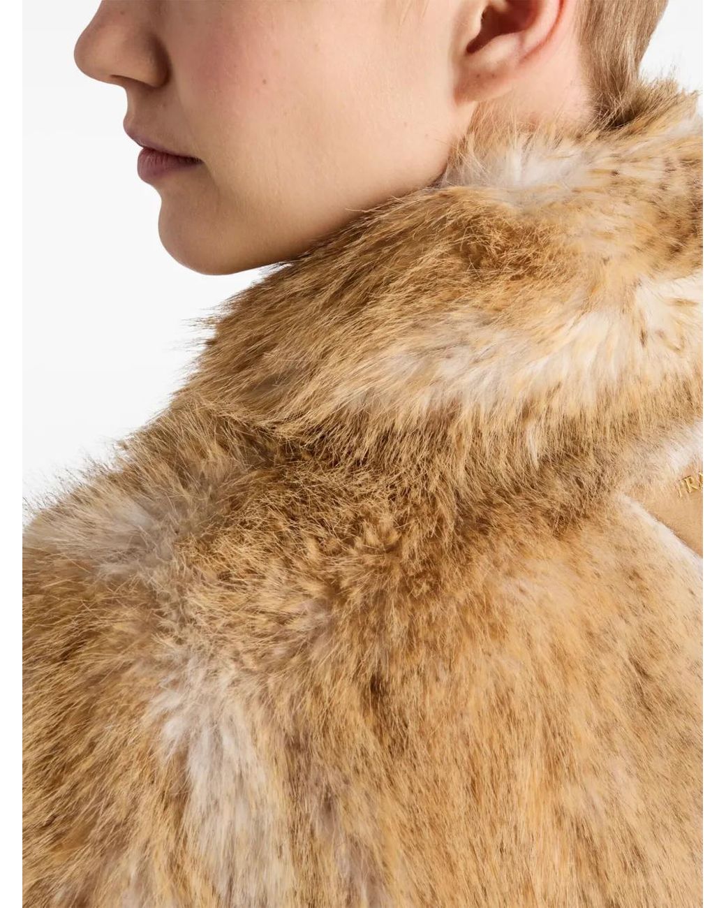 Prada Natural Aspen Coat