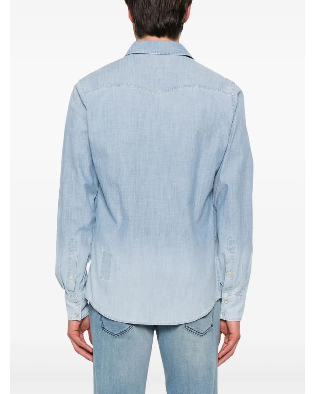 Jacob Cohen Blue Shirts for men