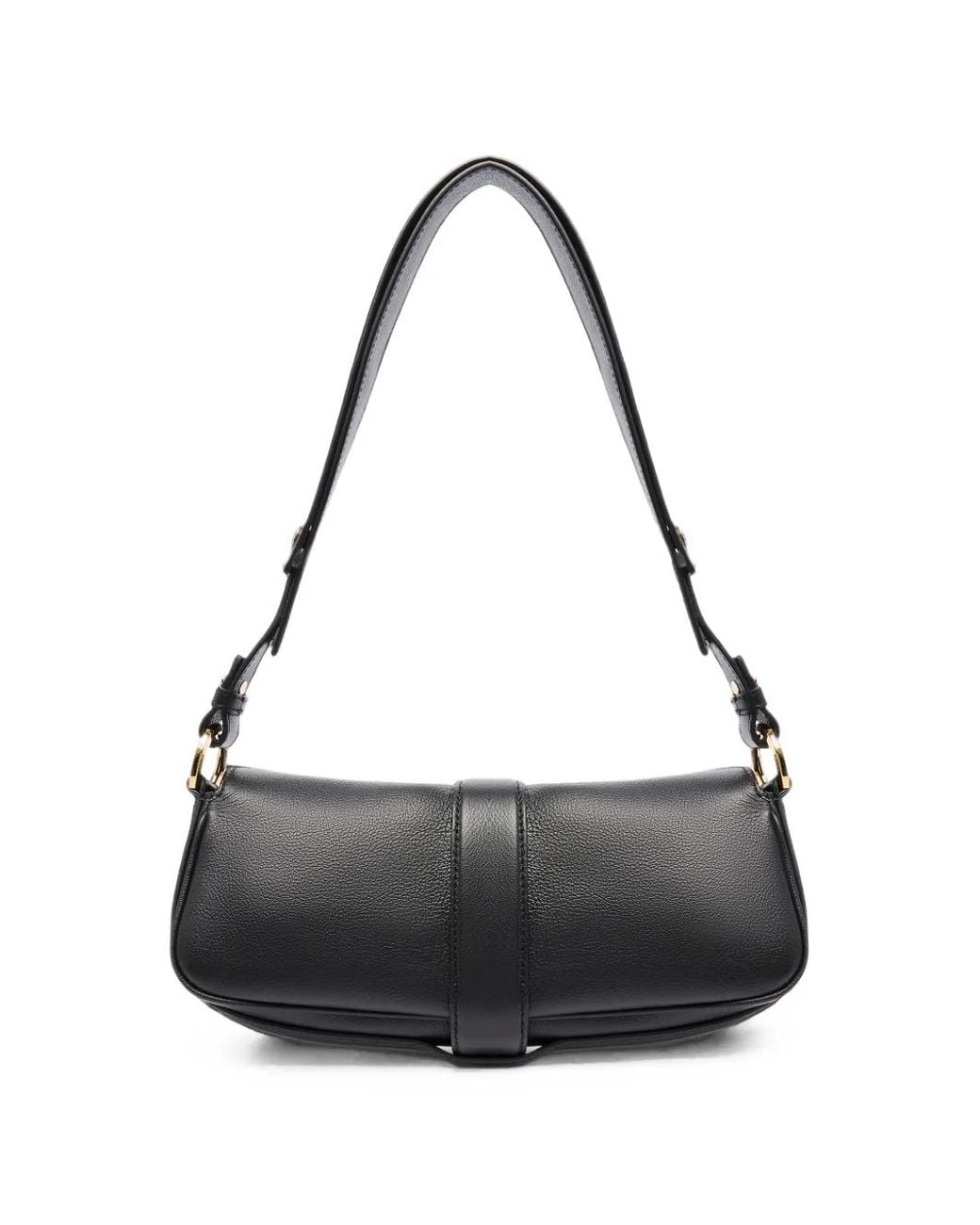 Lancel Black Multipocket Double-L Shoulder Bag