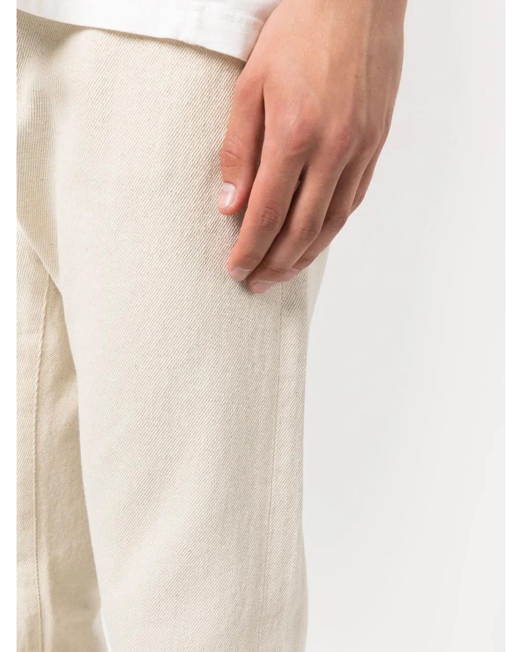 Aspesi Straight Jeans in het Natural voor heren