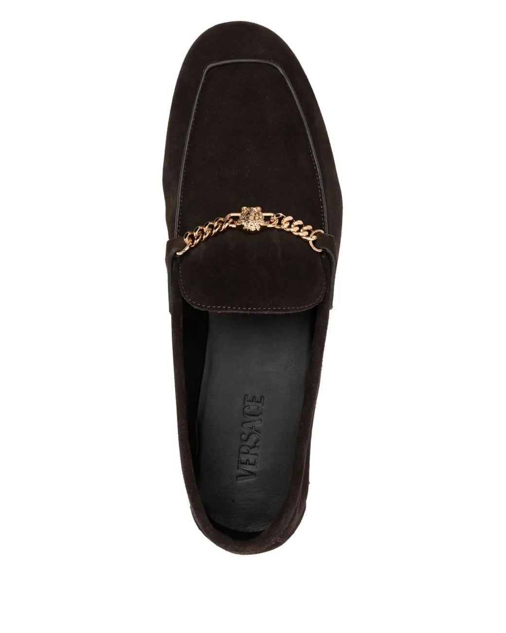 Versace Loafer Mit Medusa in Black für Herren