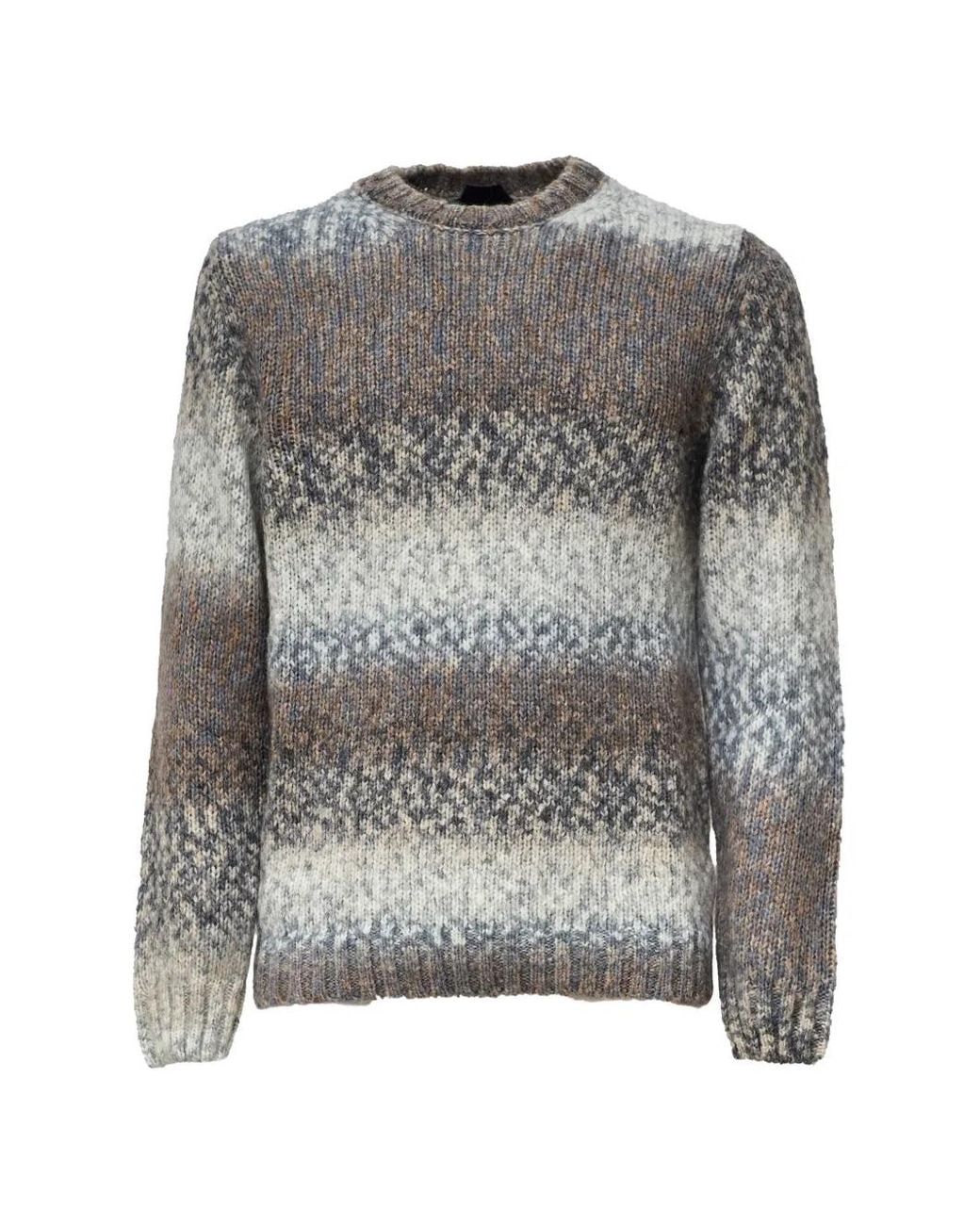 Dondup Pullover Mit Jacquard-Strick in Gray für Herren