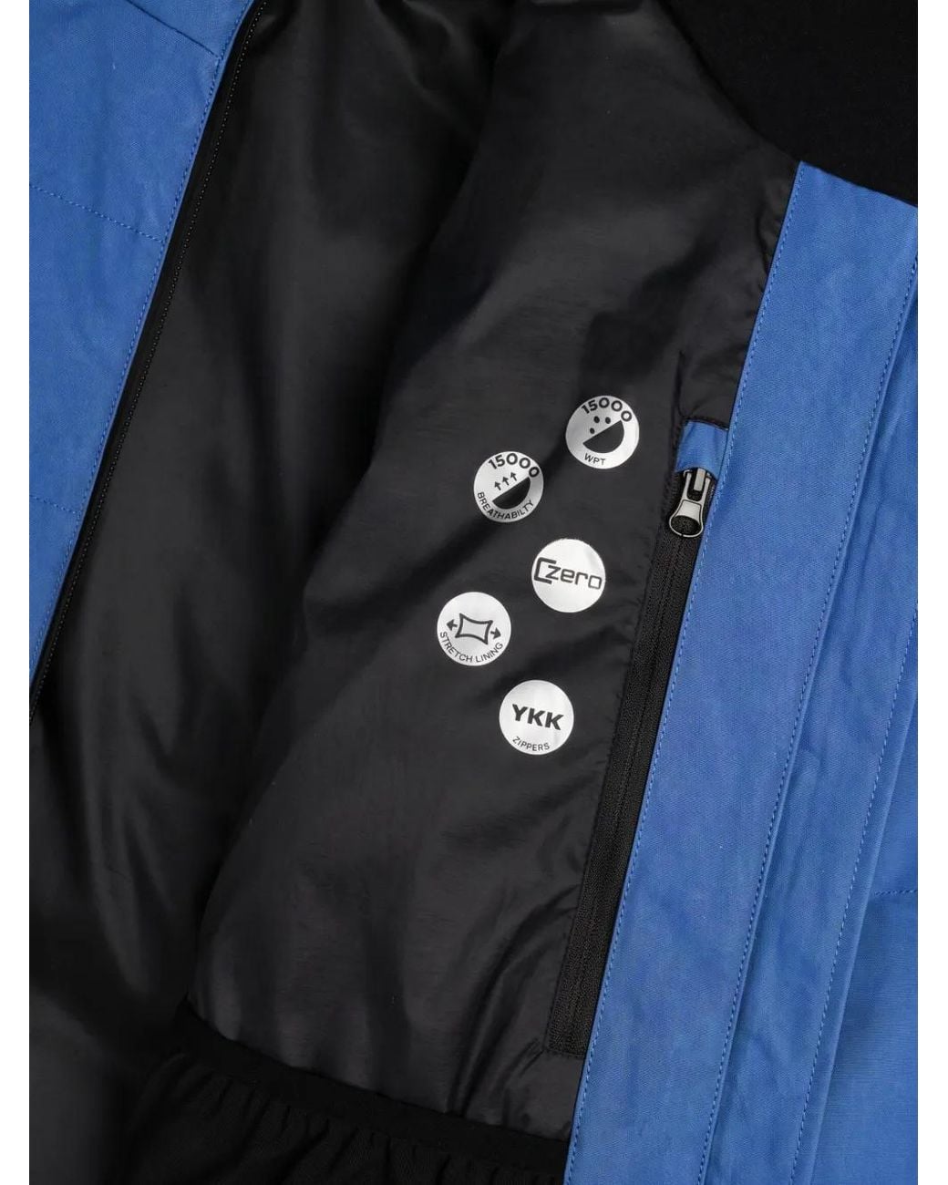 Colmar Blue Easy On Quilted Hooded Ski Jacket for men