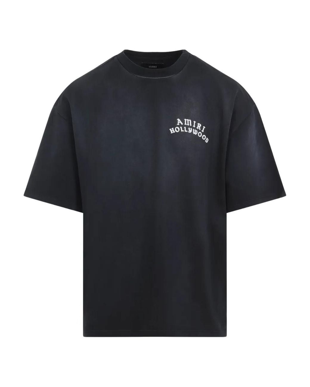 Amiri Black T-Shirt With Logo for men