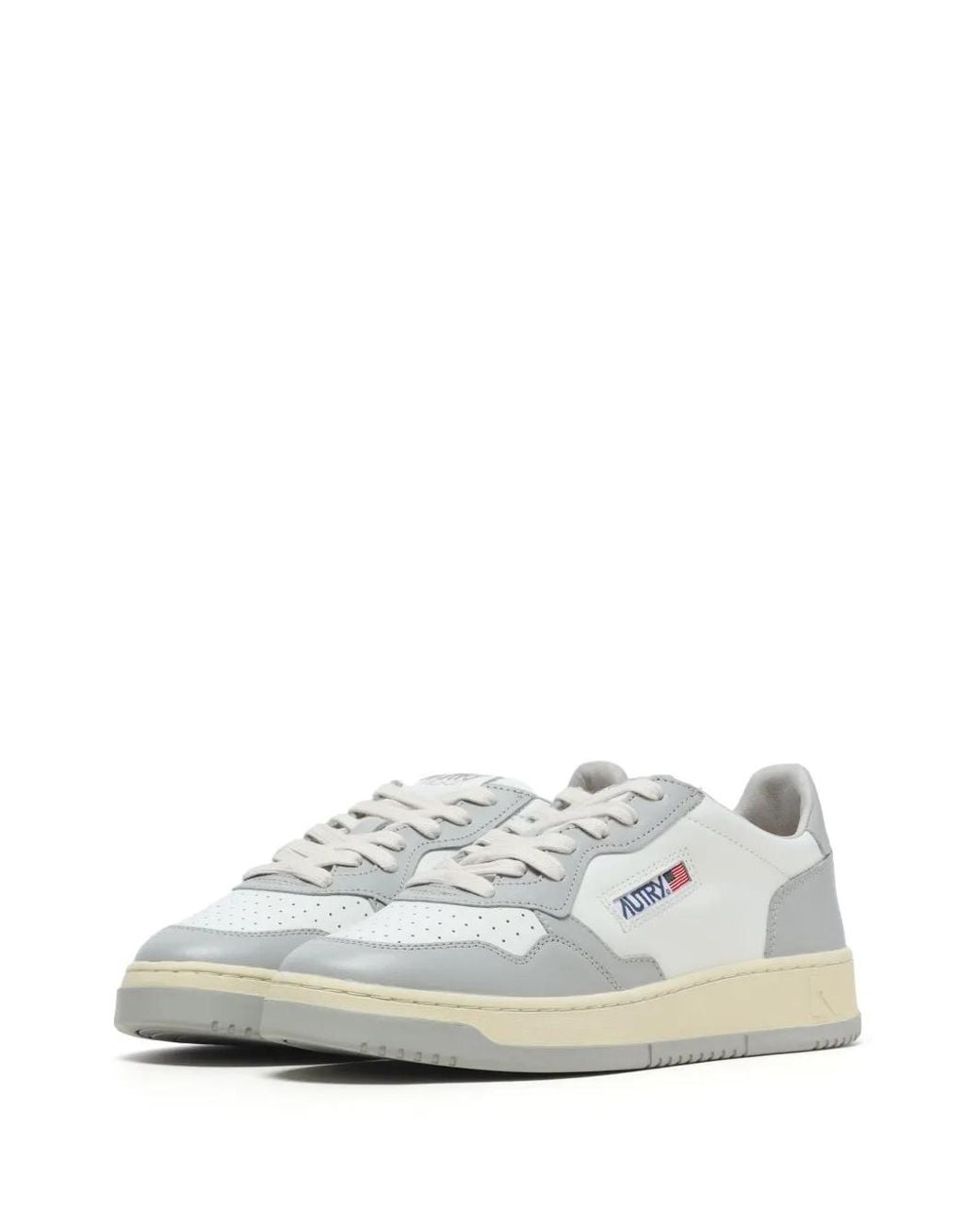 Autry White Medalist 'Love' Sneakers