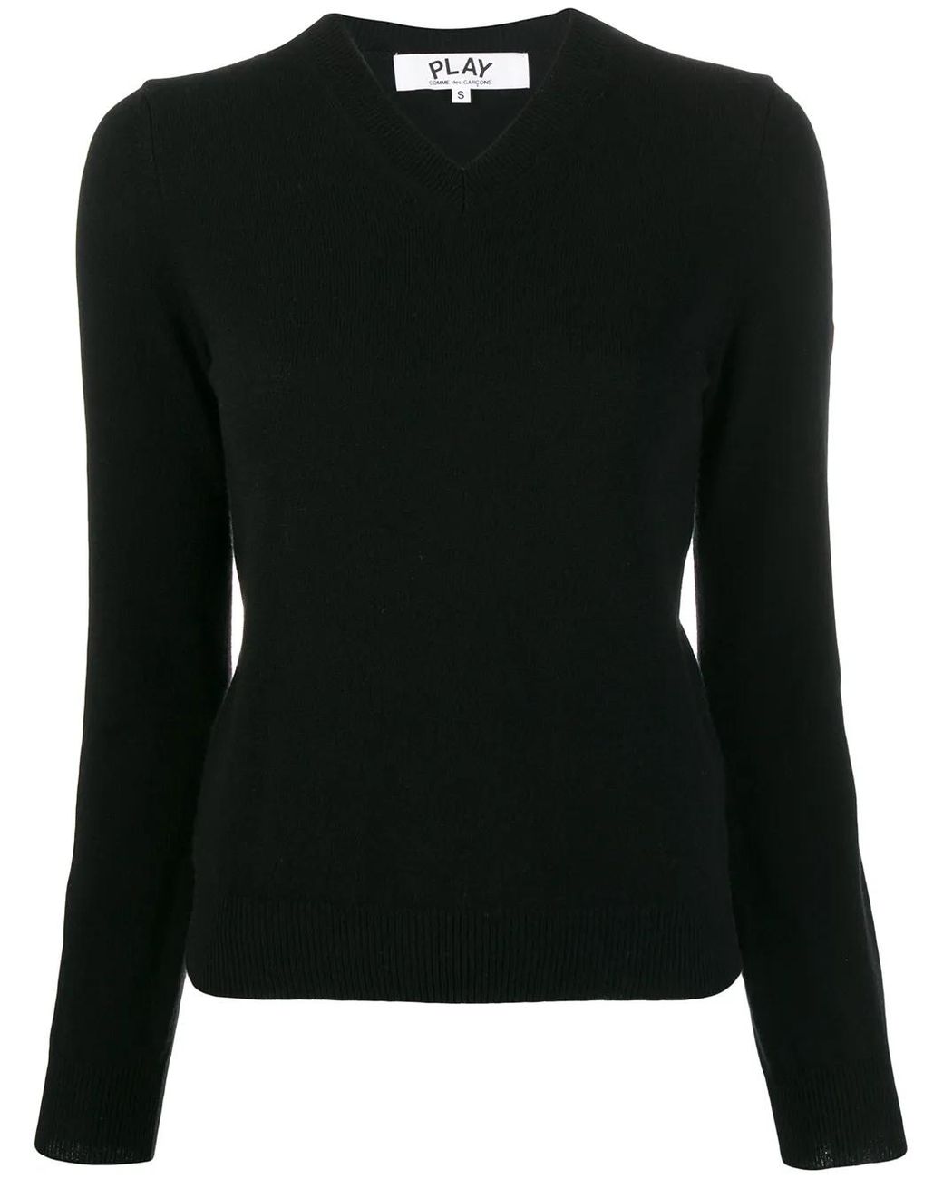 COMME DES GARÇONS PLAY Black Classic Knit Sweater