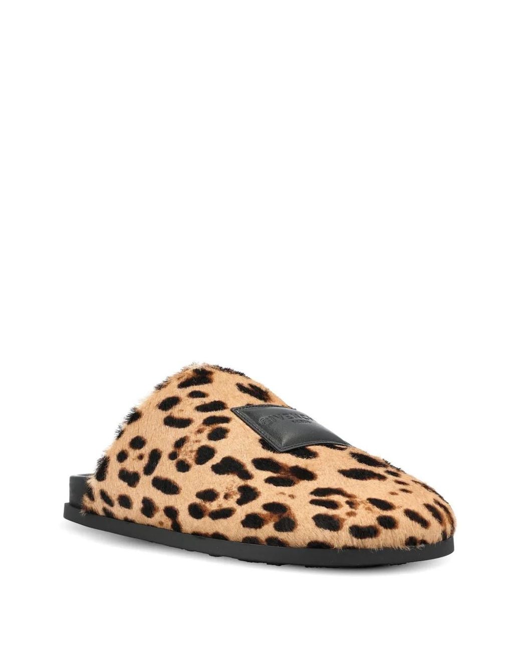 Mules À Logo Appliqué Givenchy en coloris Brown