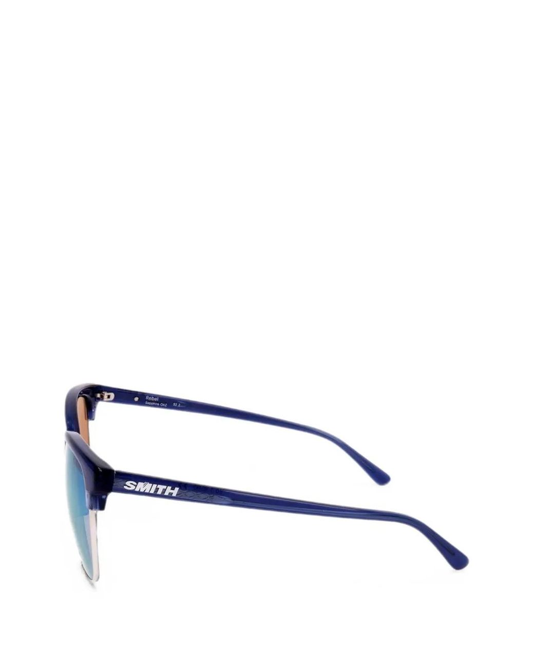 Smith Blue Rebel Square-Frame Sunglasses for men