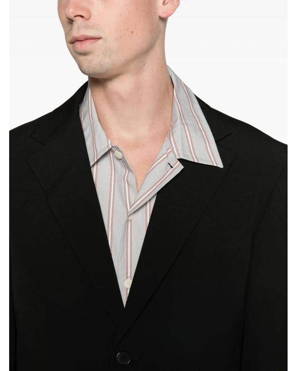J.W. Anderson Black Wide-Sleeve Blazer for men