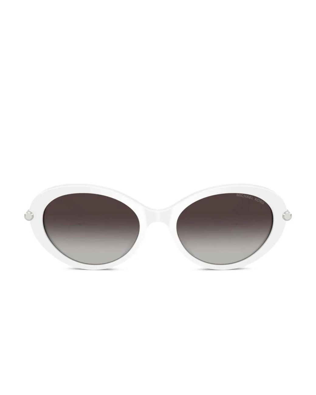 Michael Kors Brown Round-Frame Sunglasses