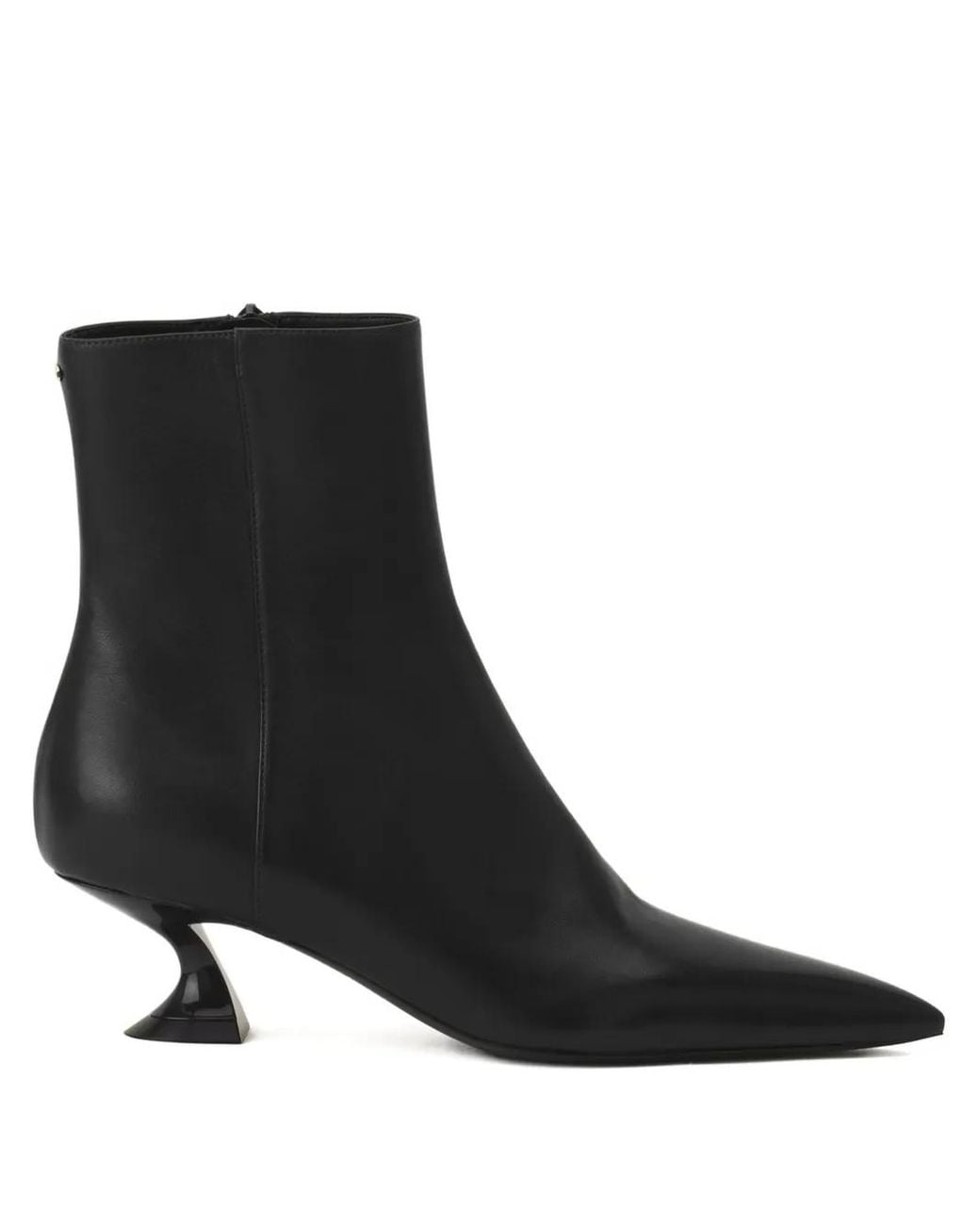 Lanvin Black Midnight Step Ankle Boots