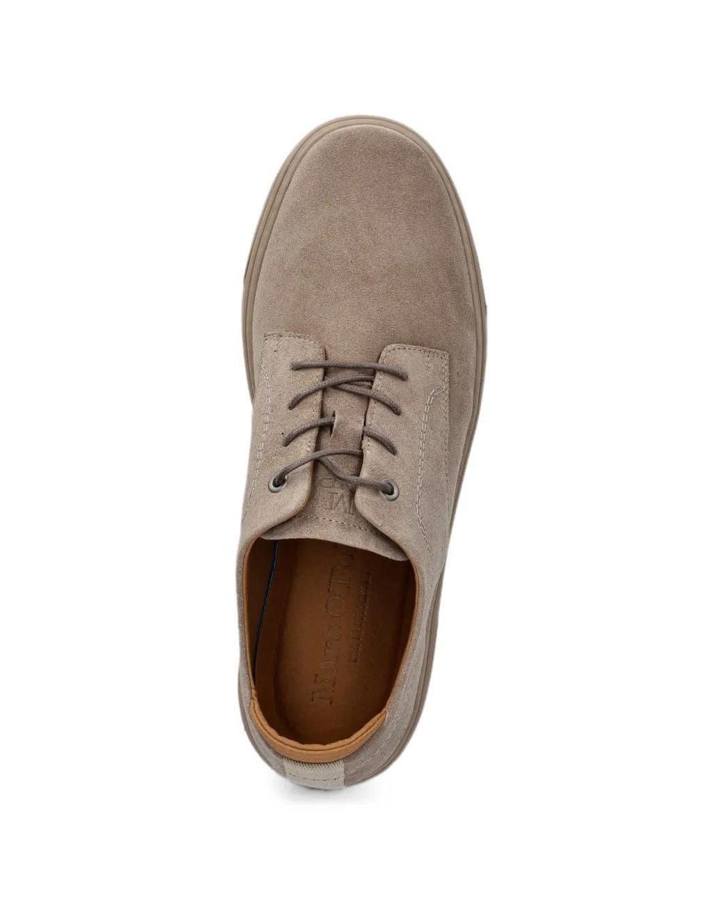 Marc O' Polo Natural Suede Lace-Up Sneakers for men