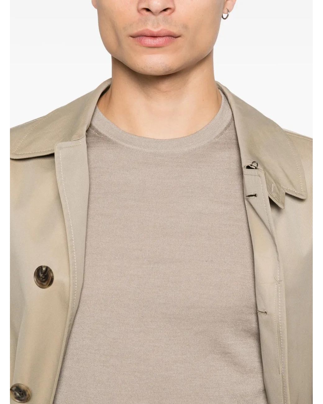 IVORY PARIS Natural Pull À Col Rond for men