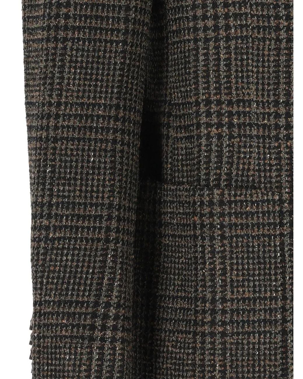 Gabriele Pasini Black Prince Of Wales Double-Breasted Blazer for men