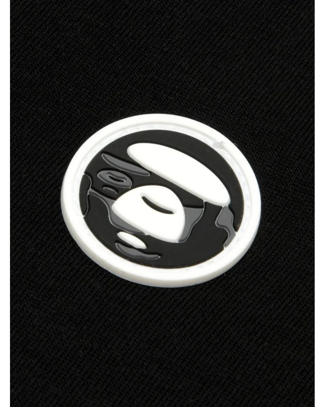 Aape By A Bathing Ape Black T-Shirt À Col Rond for men