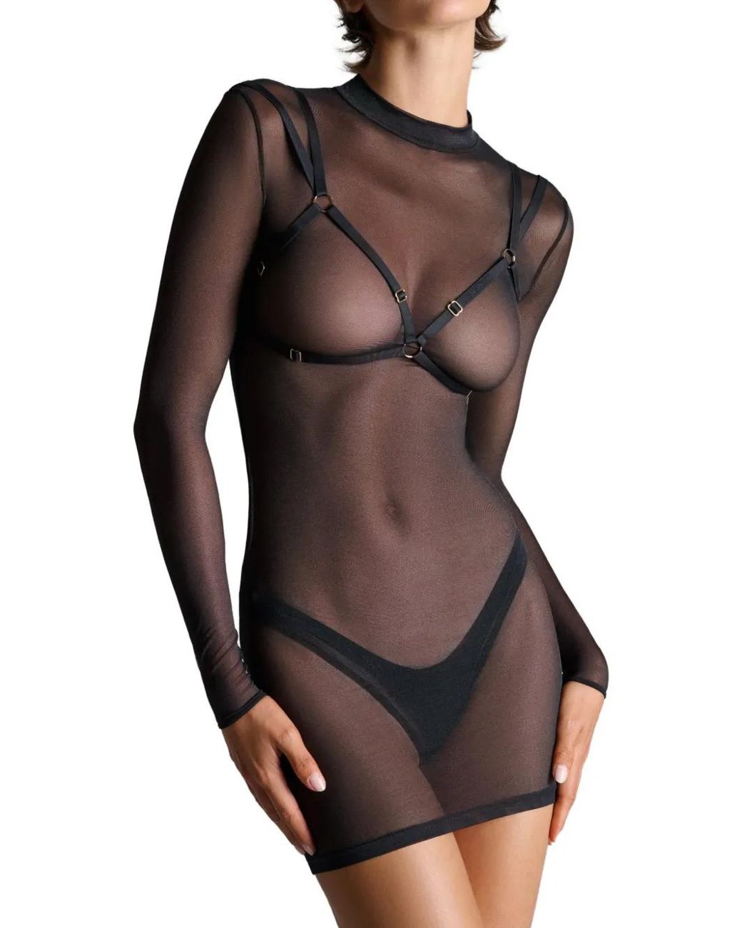 Scandale Natural Parure Signature Open-Cup Bra