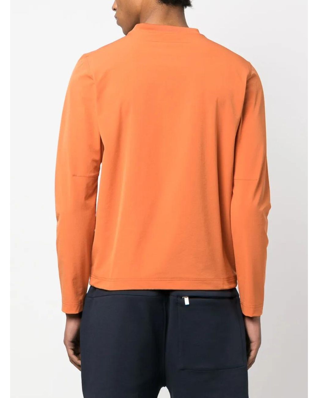 K-Way Sweater Met Logopatch in het Orange voor heren