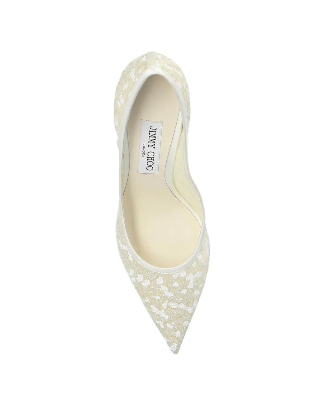 Jimmy Choo White Pumps