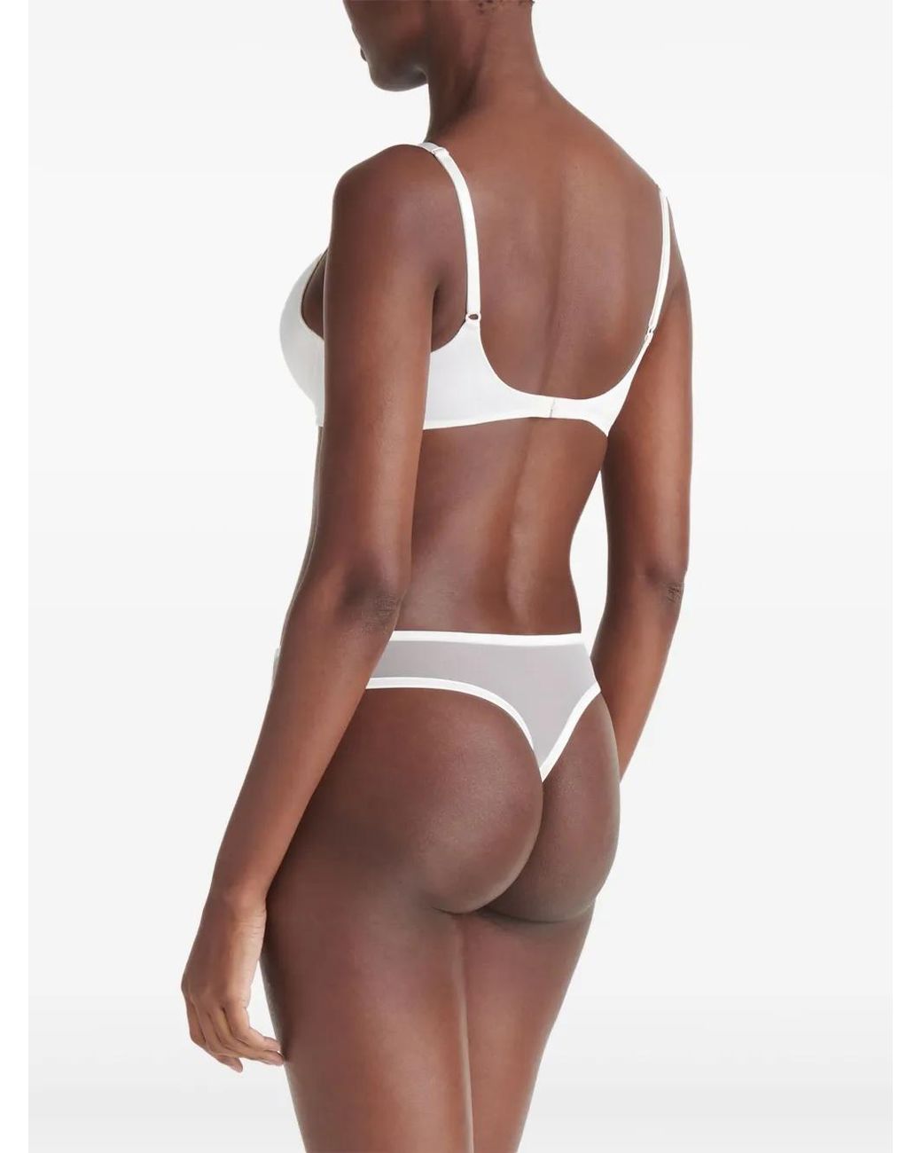 Eres White Fidèle Padded Bra