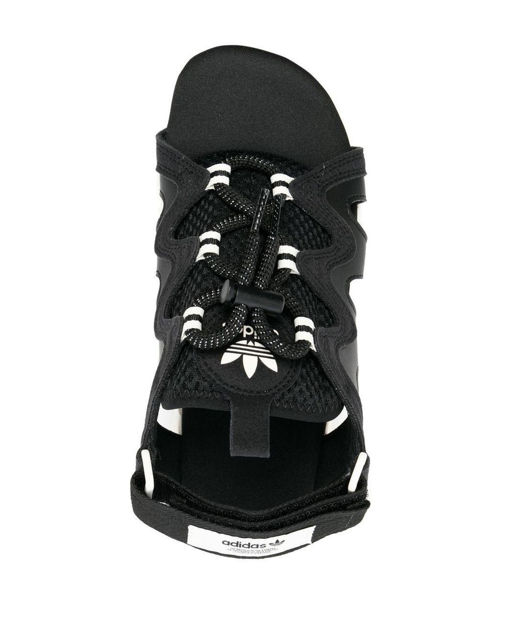 adidas Astir Open-toe Sandals in Black | Lyst