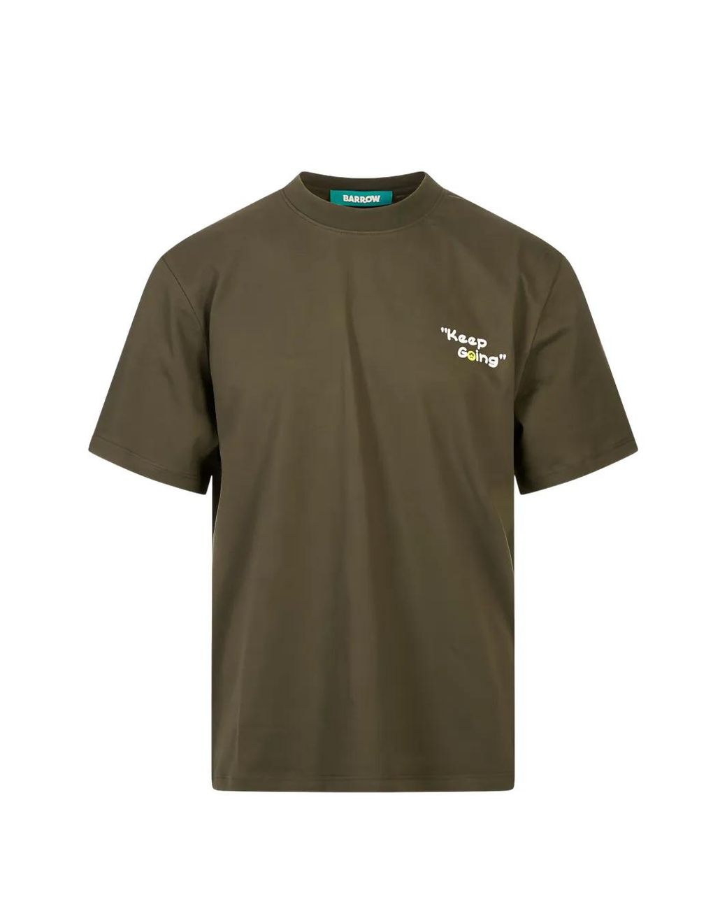 Barrow Green T-Shirt Keep Going À Imprimé Ourson