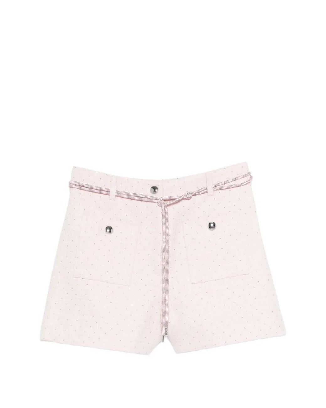 Maje Verfraaide Shorts in het Pink