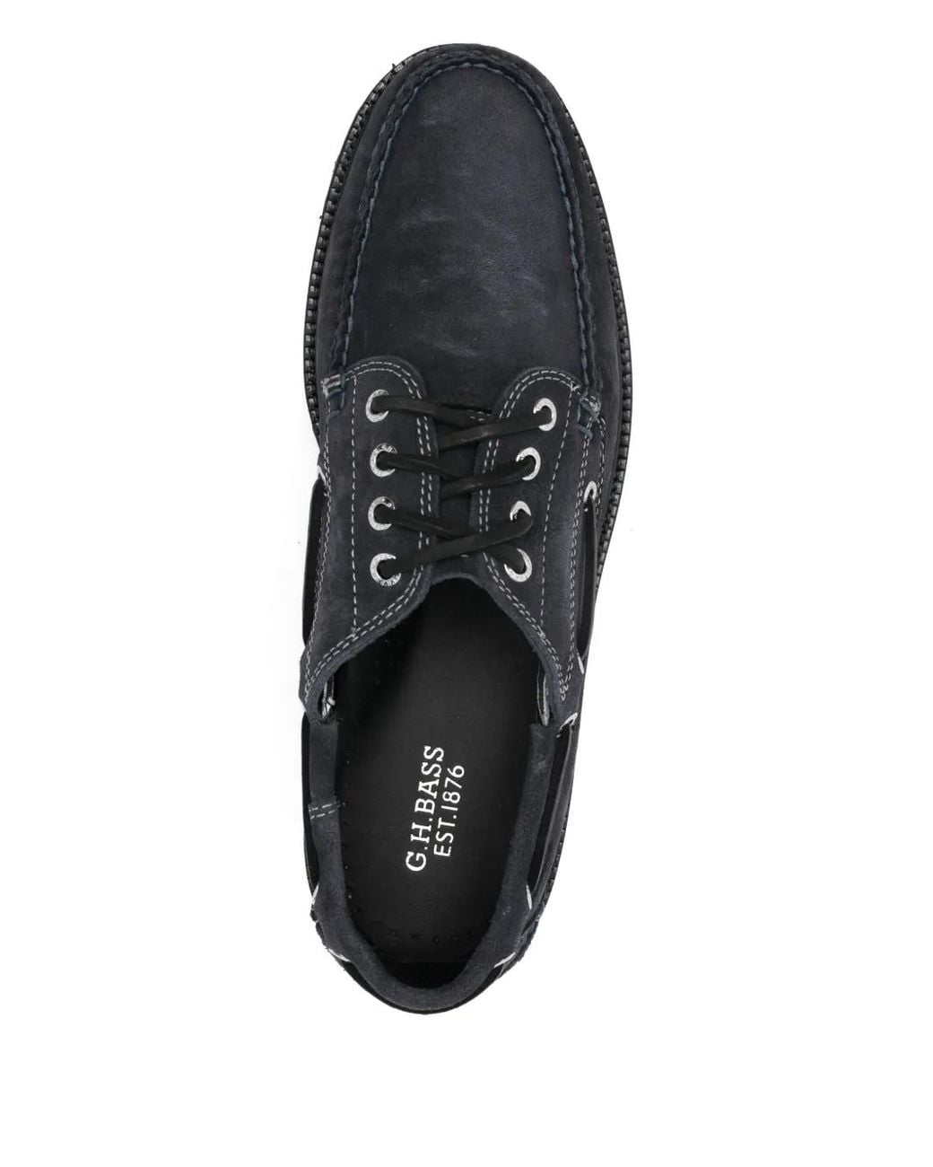 Zapatos náuticos Ranger Camp G.H.BASS de hombre de color Black