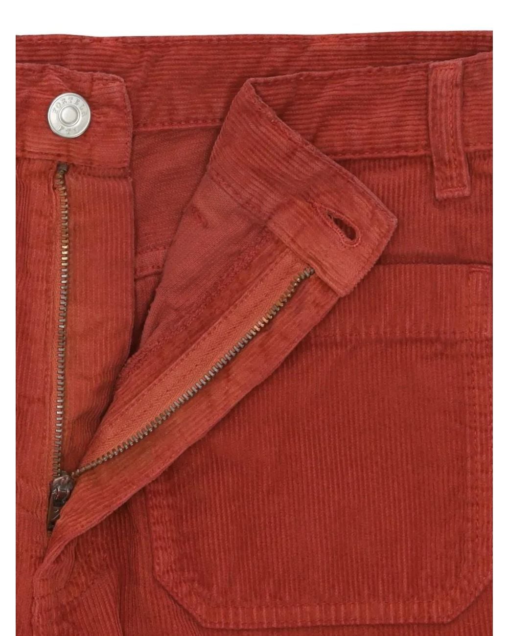 Fortela Red Jane Bootcut Corduroy Trousers